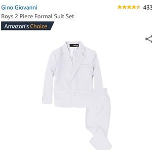 Gino Giovanni Baby Boys 2 Piece Suit Set